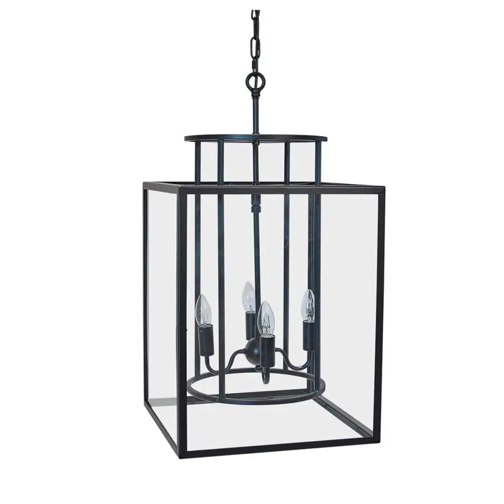 Green Earth Lighting Australia Home & Garden > Lighting Concord Black 4 Light Pendant 20681