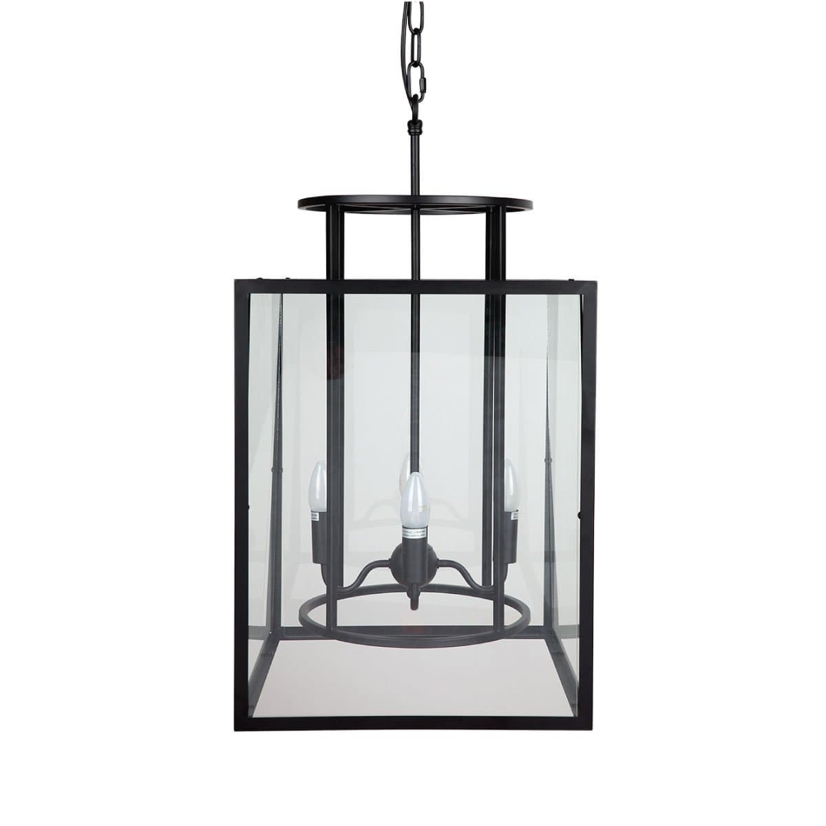 Green Earth Lighting Australia Home & Garden > Lighting Concord Black 4 Light Pendant 20681