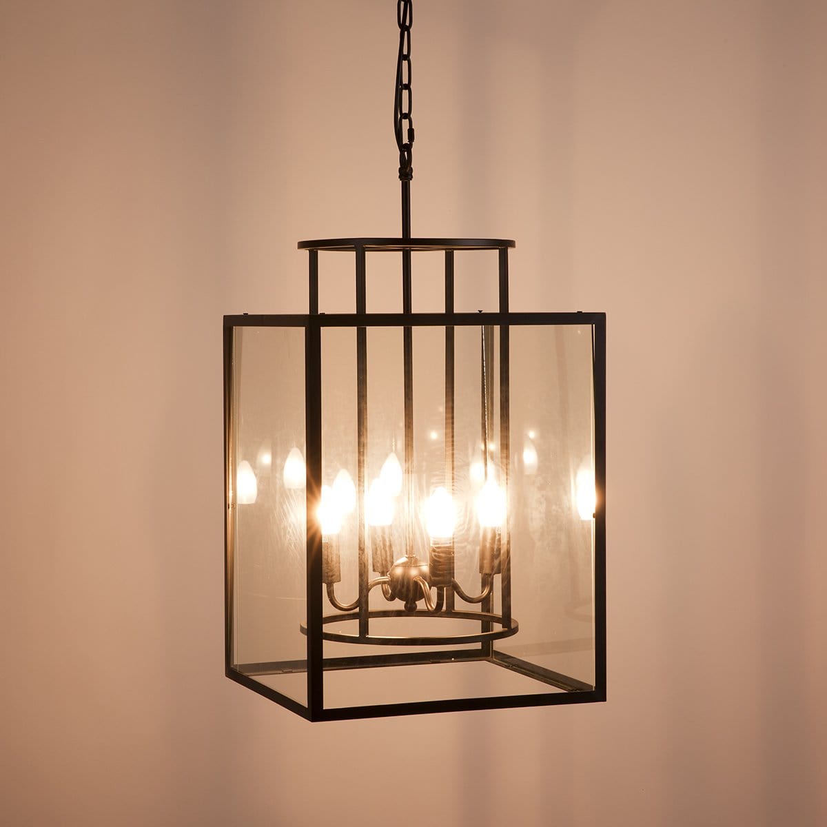 Green Earth Lighting Australia Home & Garden > Lighting Concord Black 4 Light Pendant 20681