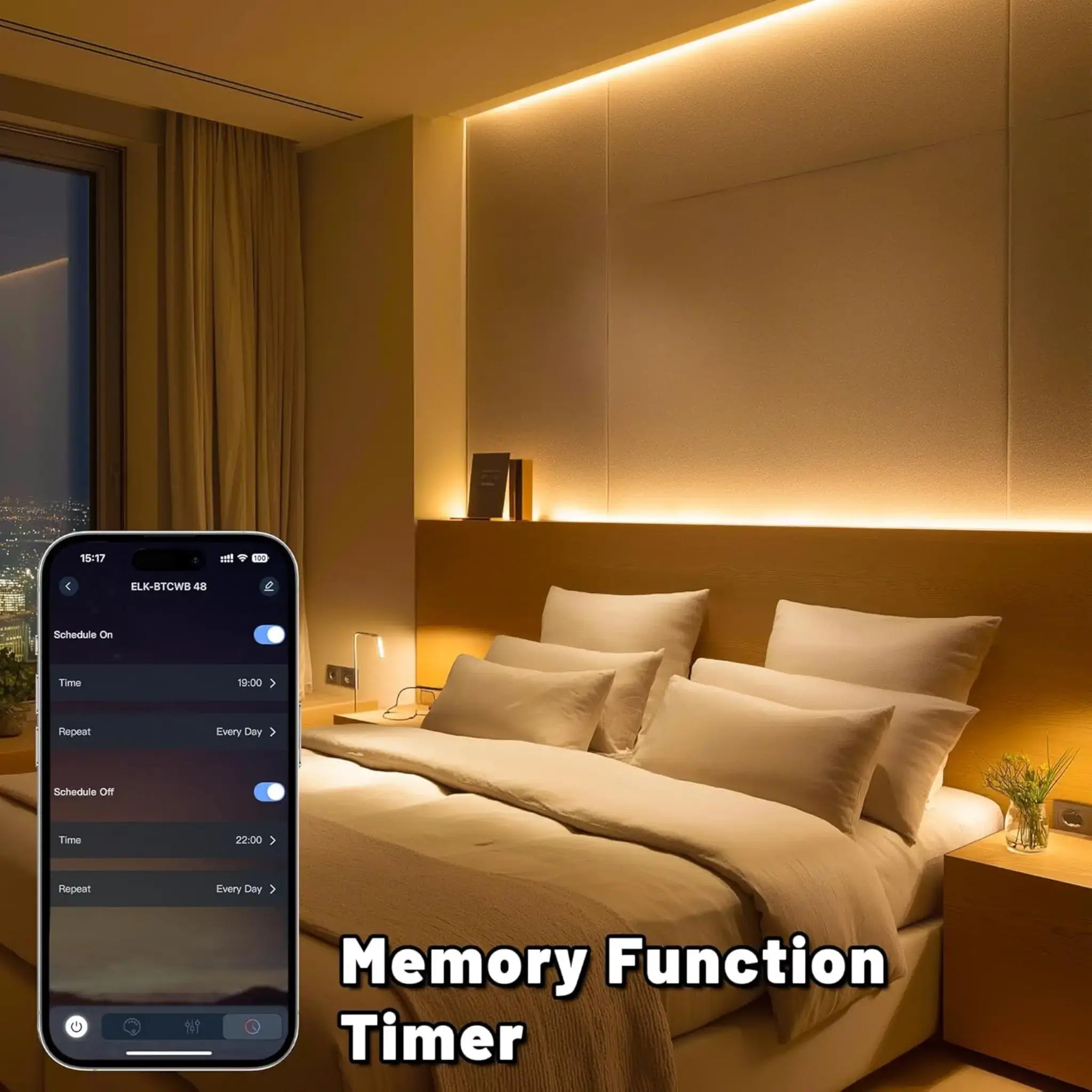 Cozy Lady 10m Cob Dotless Led Strip Light Kit | Bluetooth App