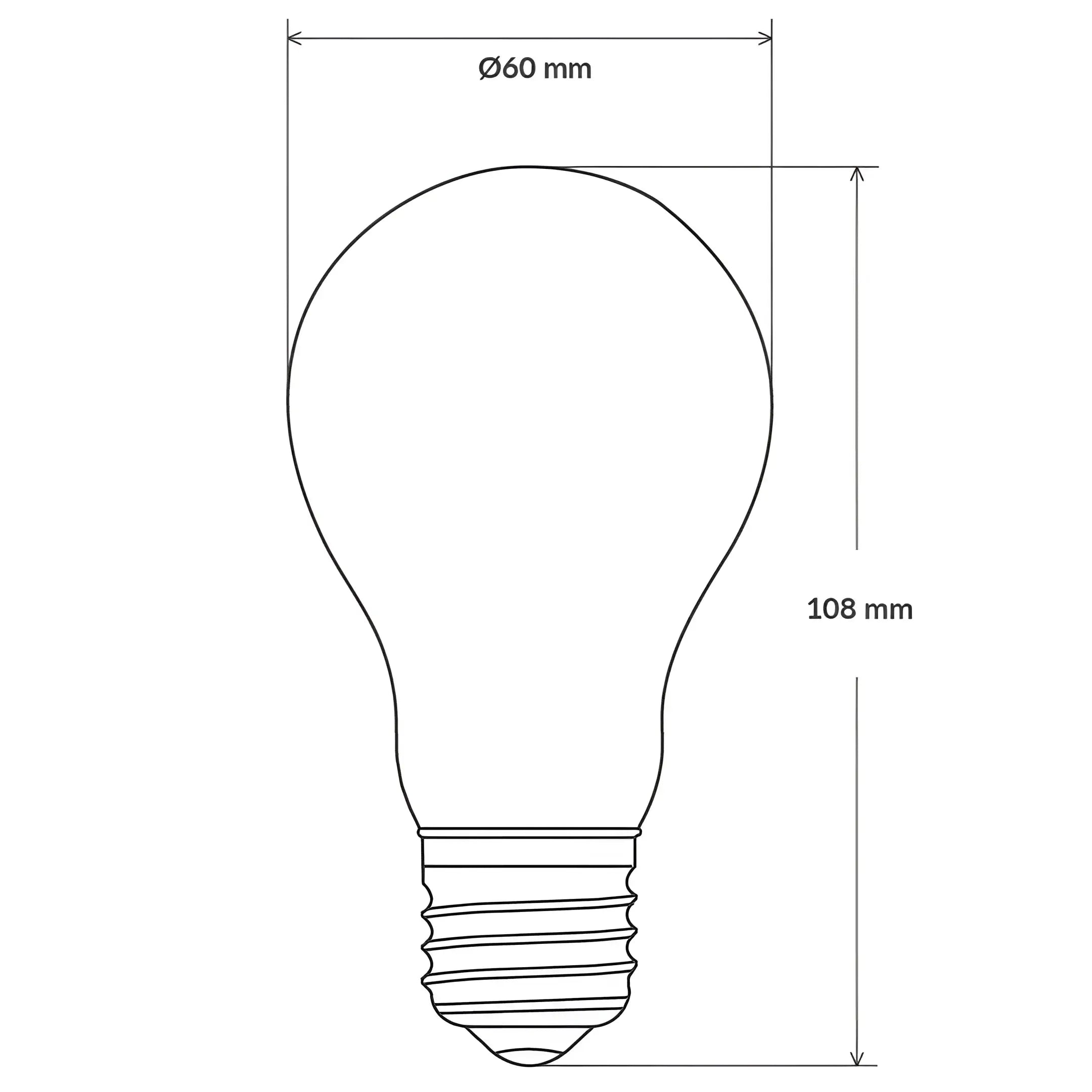 7.5w 850lm E27 Crown Silver Gls Dimmable Liquid Leds