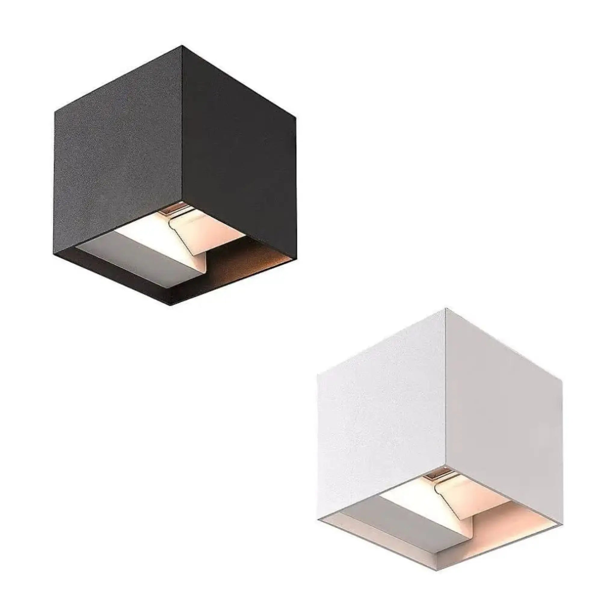 Cube Up/down Led Wall Light Ip65 Weatherproof Rating