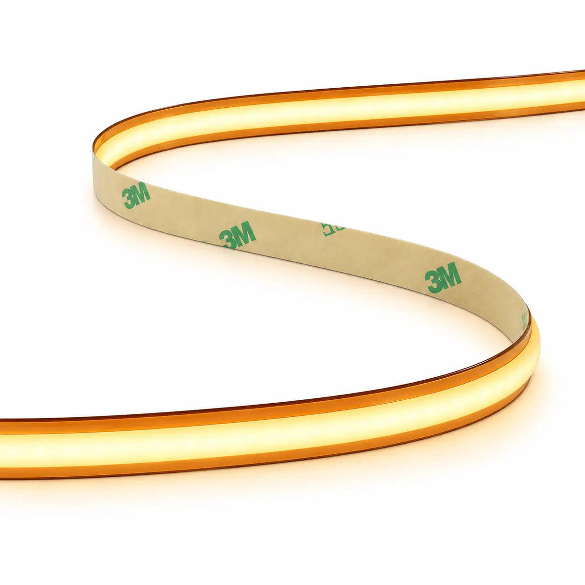 Cut Anywhere COB LED Strip Light 3000K Warm White - 12w/m (IP20 Indoor)