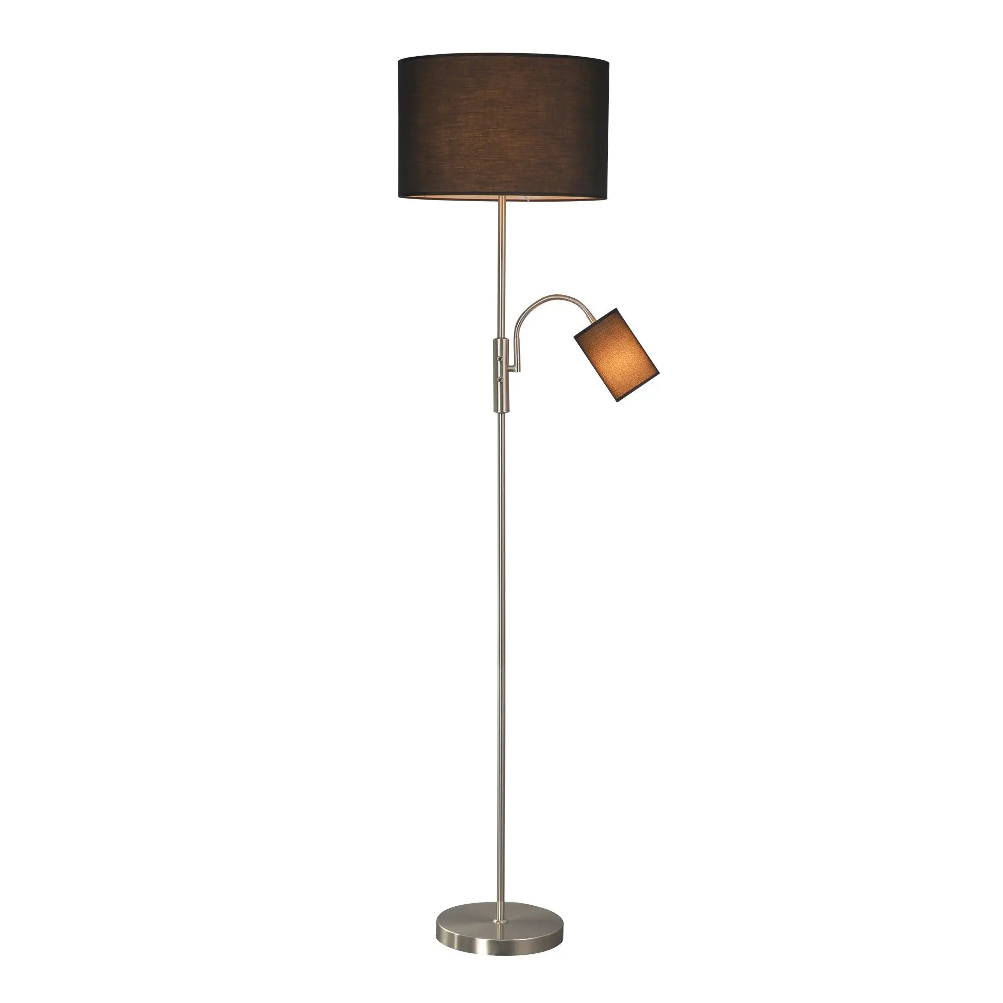 Cylinya Mother and Child Floor Lamp - Black Lexi