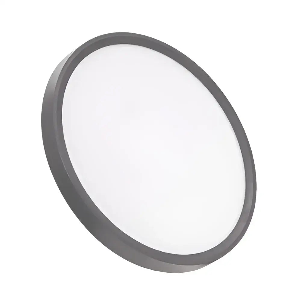 Green Earth Lighting Australia Oyster light DELGADŌ 24W BLACK TRI-COLOUR DIMMABLE ULTRA THIN OYSTER DELGADŌ24B