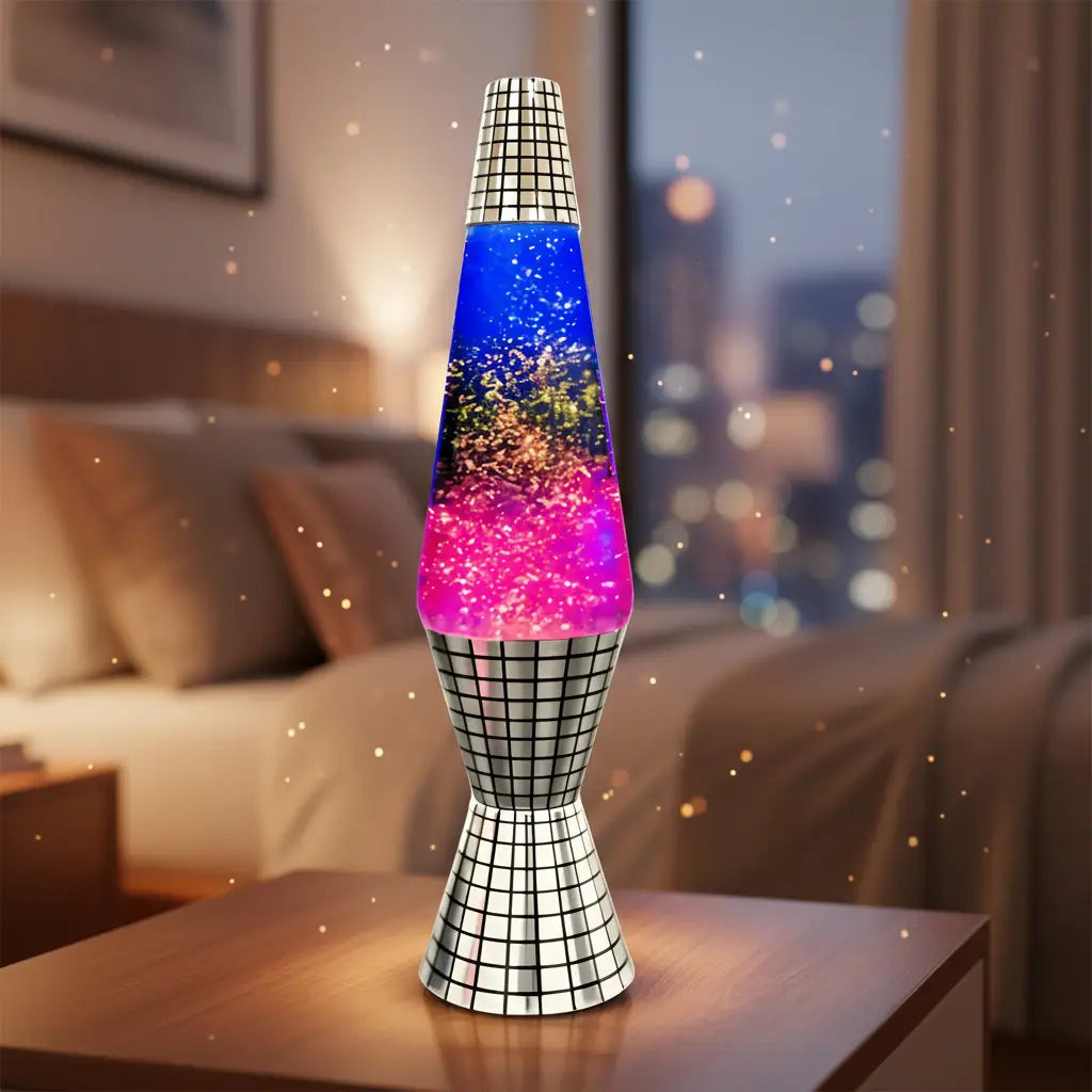Disco Mirror Diamond Motion Glitter Lamp