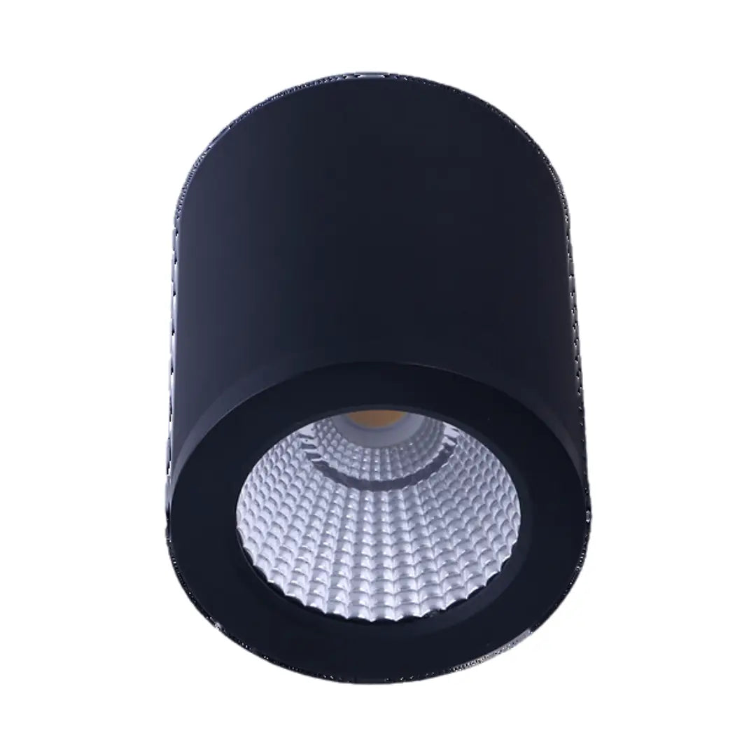 Dl2092/tc 20w Led Surface Mounted Downlight – Tri-colour Dimmable - Black