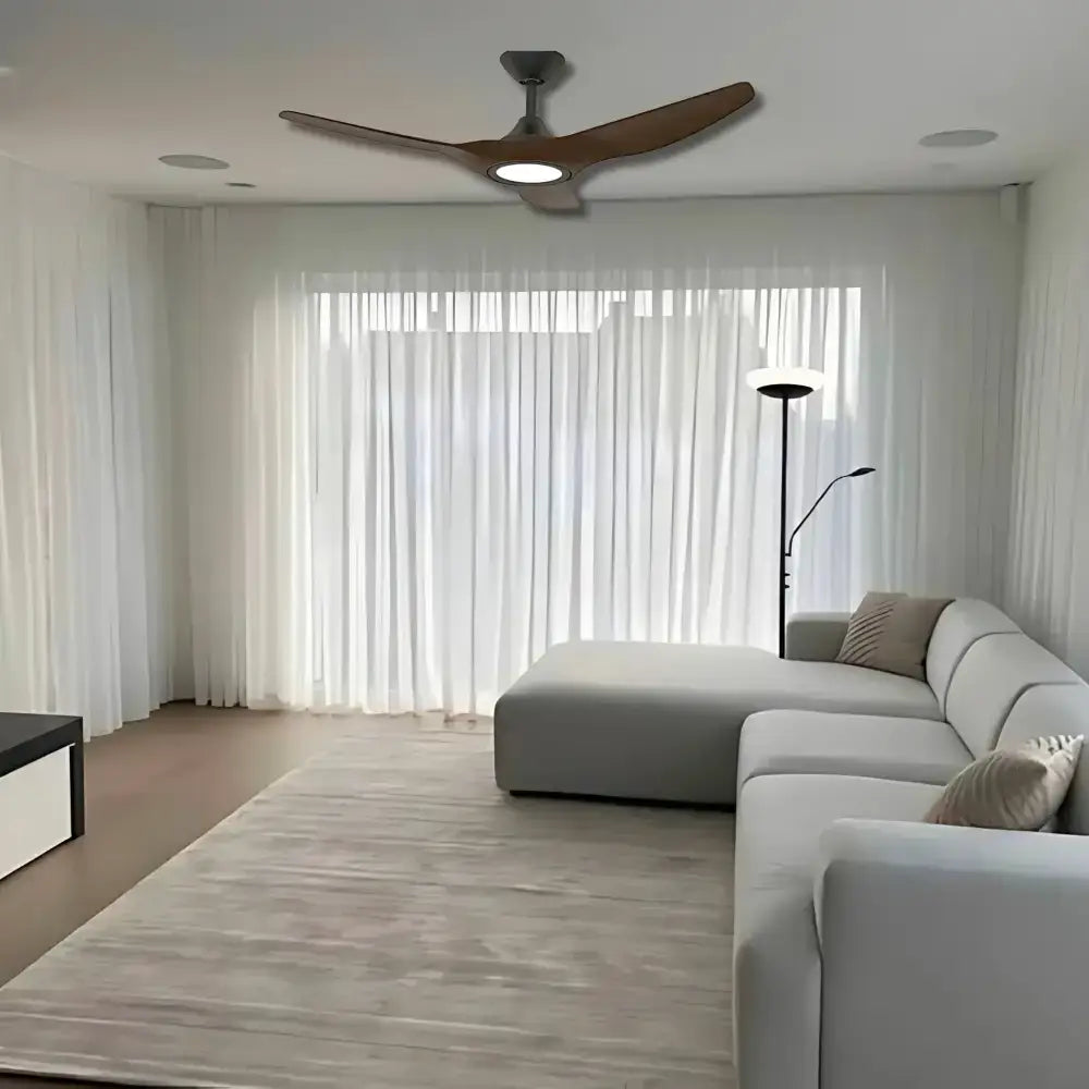 Strike 60" DC Ceiling Fan with Remote Control + CCT LED Light