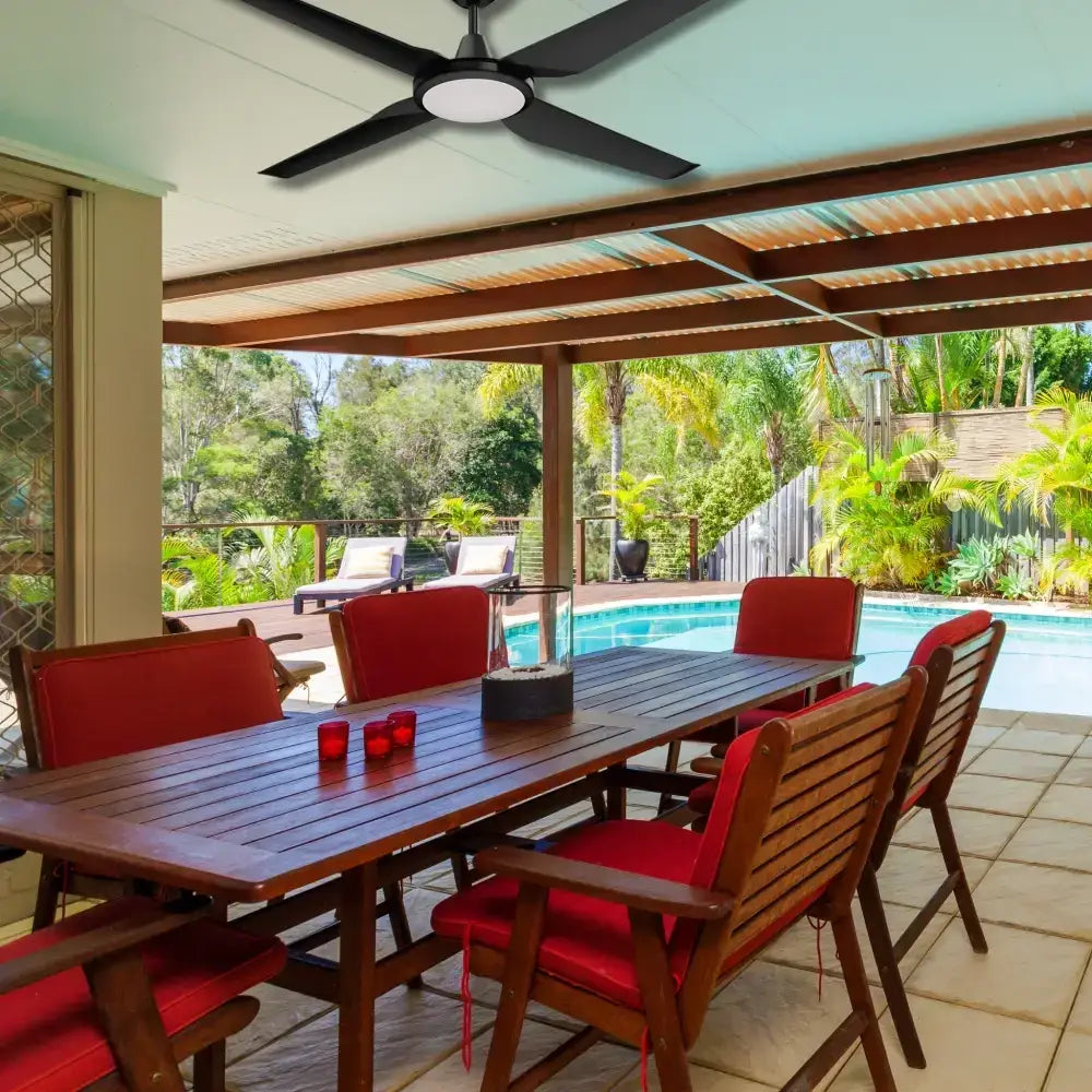 Motion 52” DC Ceiling Fan With Remote Control + CCT LED Light