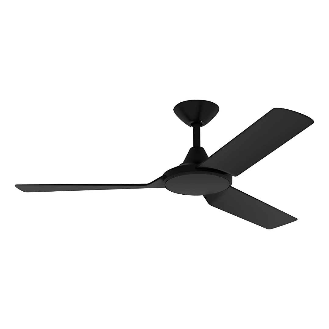 Domus Lighting Ceiling Fan AXIS 3 Blade 1220mm 48" DC Ceiling Fan - Black 60021