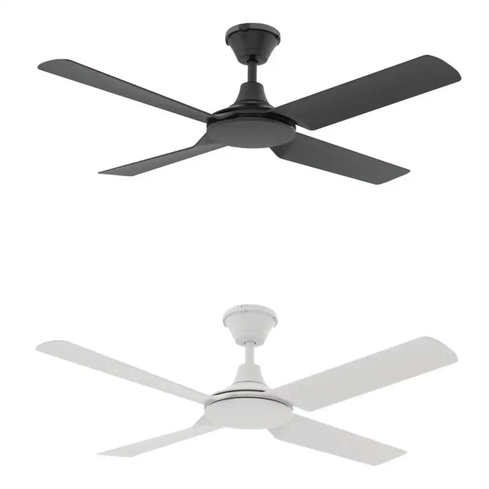 Domus Fresco 52-inch IP66 DC ceiling fan with white ABS blades – greenearth.net.au