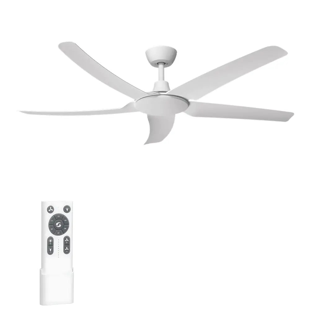 Green Earth Lighting Australia Ceiling Fan HOVER 56" White DC Ceiling Fan with Remote 60061