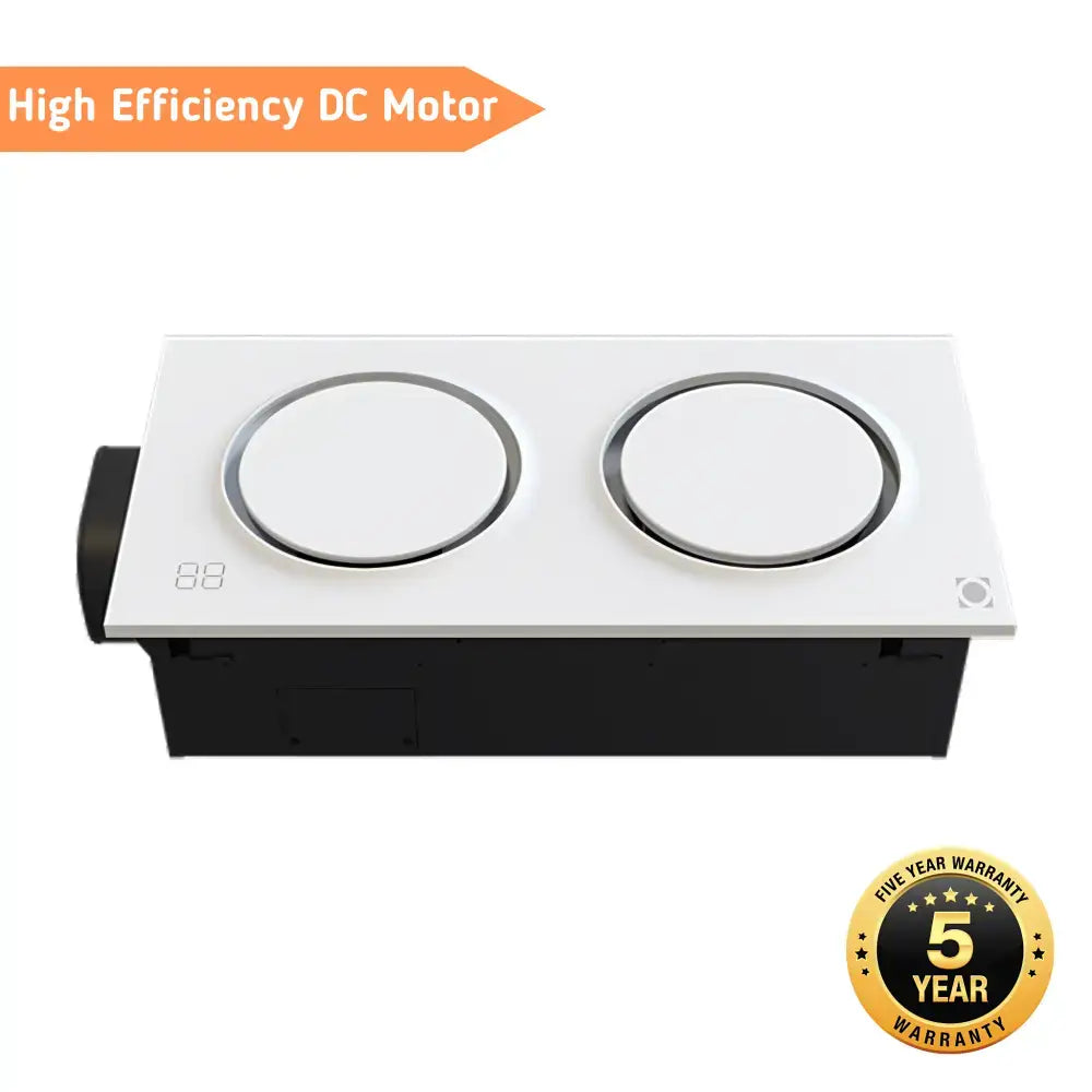 Domus Infinity 6-In-1 Premium PTC Bathroom Heater - 3 in 1 bathroom heat