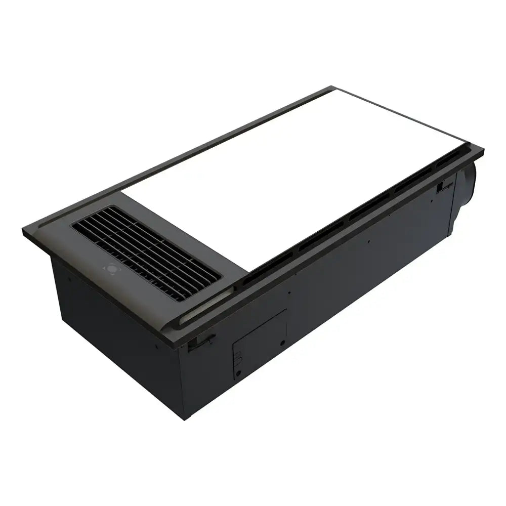 Domus Tropix Black 4-In-1 PTC Bathroom Heater - 3 in 1 bathroom heat