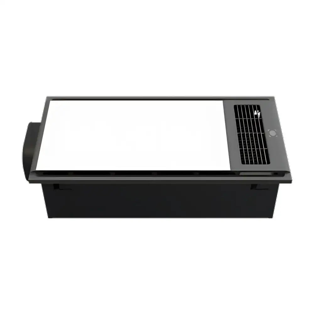 Domus Tropix Black 4-In-1 PTC Bathroom Heater - 3 in 1 bathroom heat