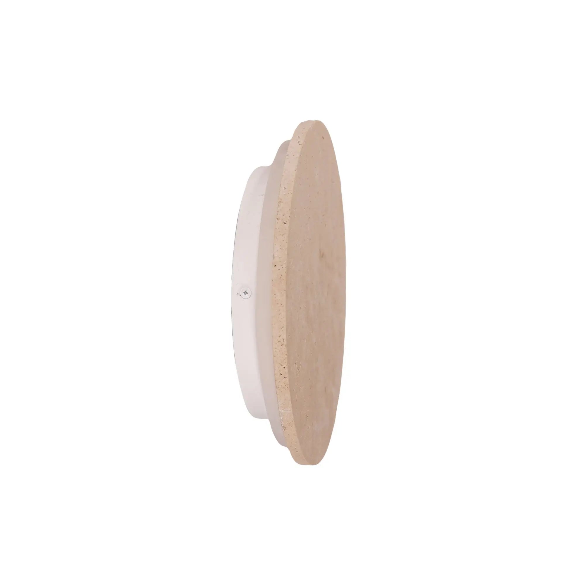 Dot 25 Travertine Led Wall Light | 14w Tri-colour | Oriel Lighting