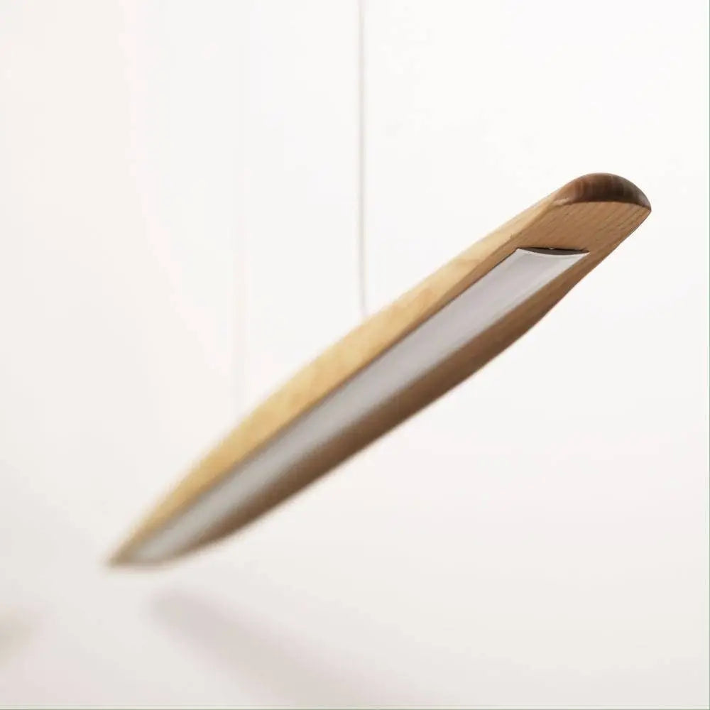 Eastoff Ash Timber Led Pendant Light – Tri-colour Dimmable | Oriel