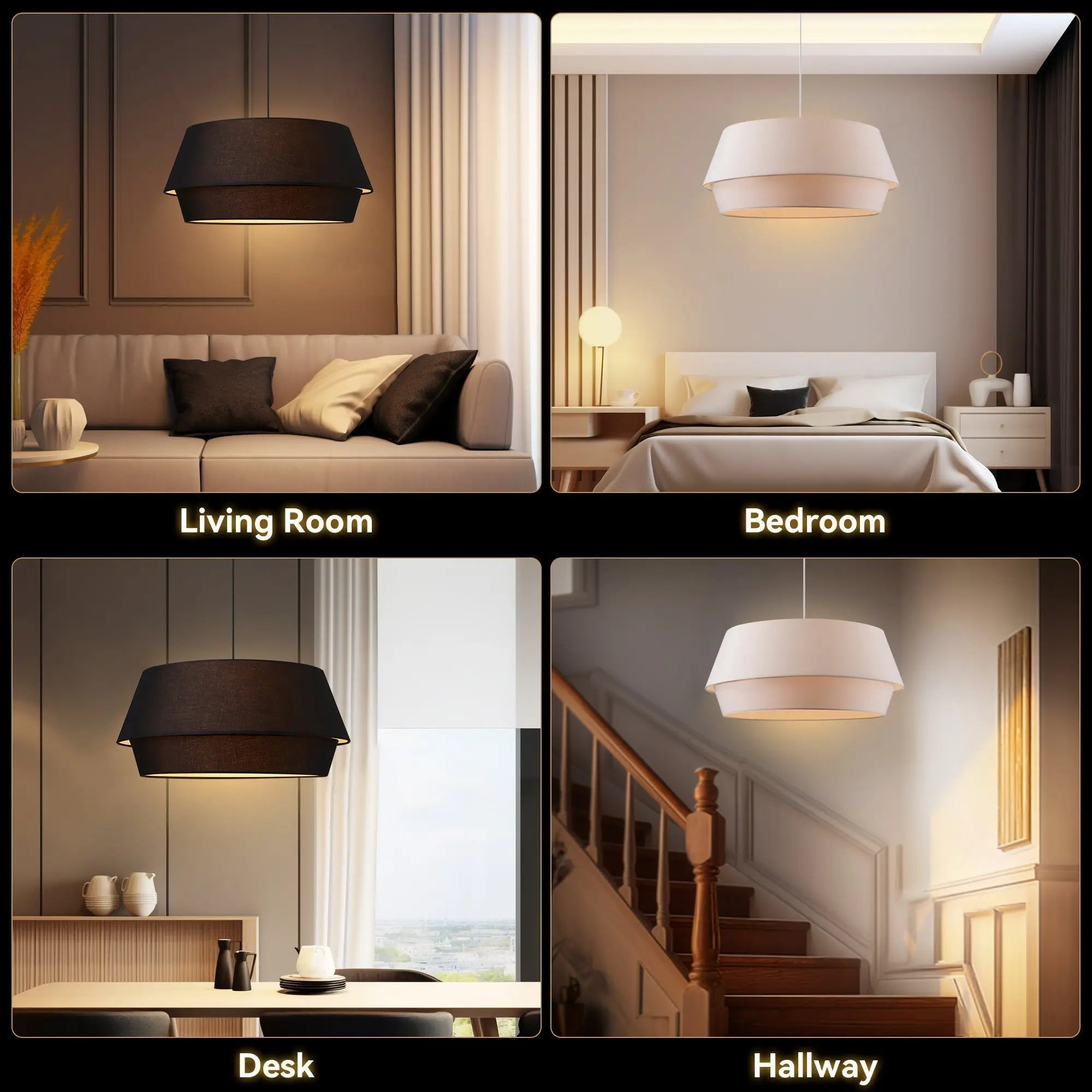 Elisa Linen Colour Single Pendant Light Lexi Lighting