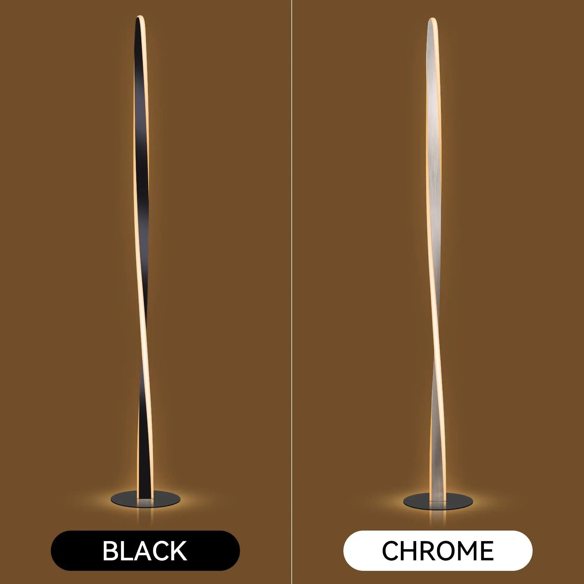 Enhalus Led Floor Lamp - Black Lexi Lighting