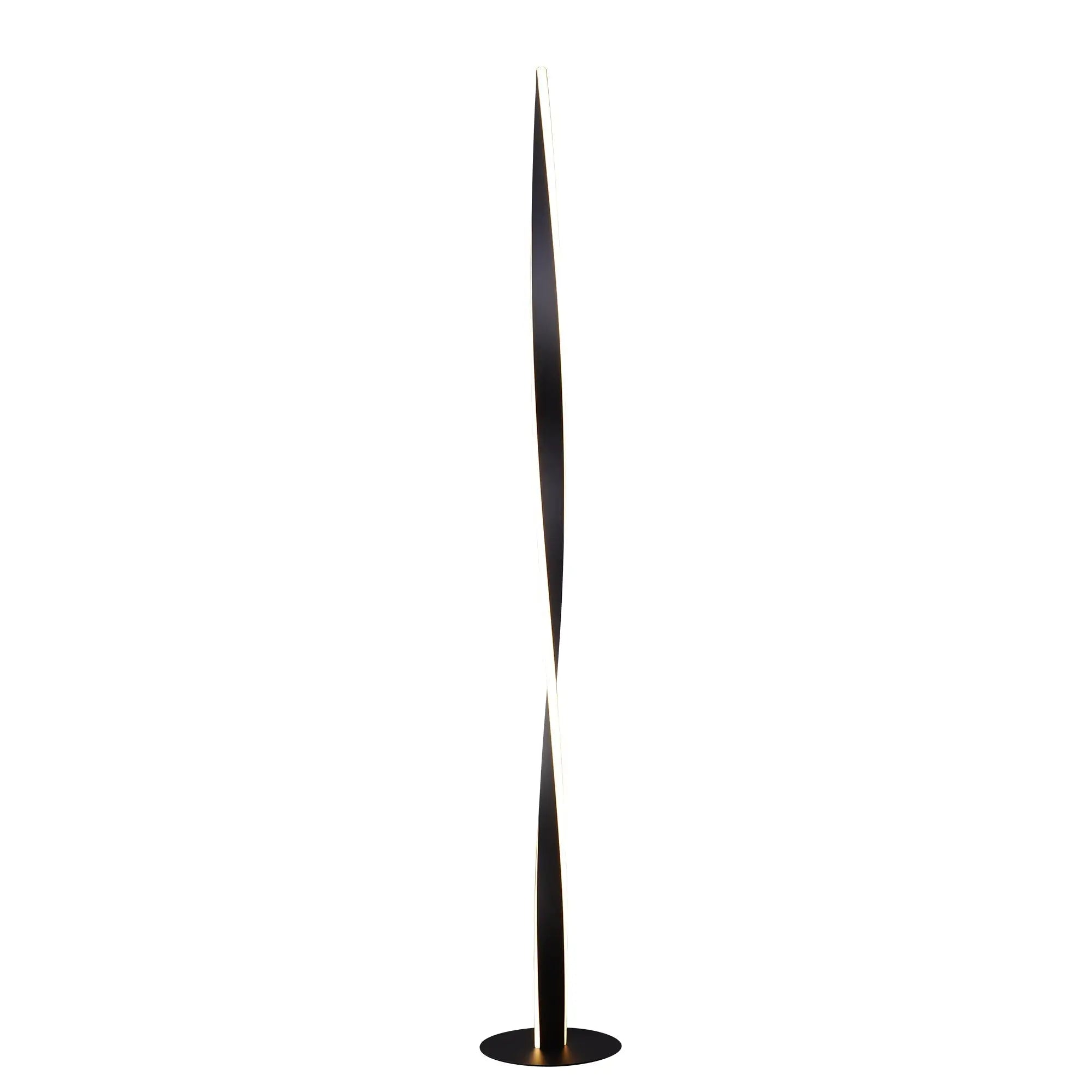 Enhalus Led Floor Lamp - Black Lexi Lighting