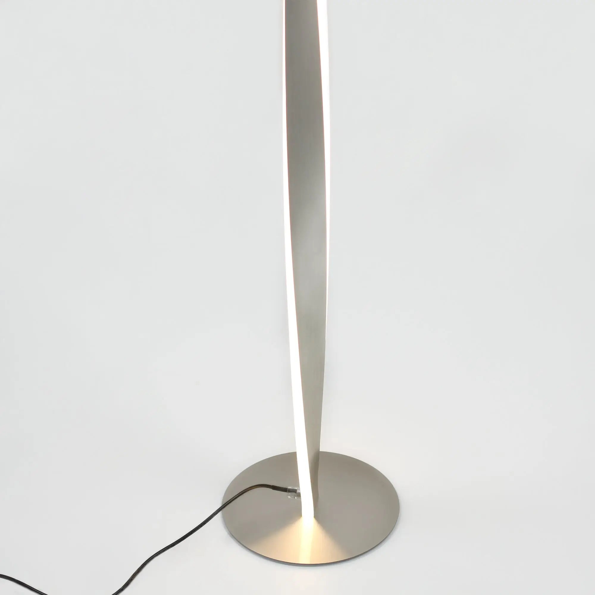 Enhalus Led Floor Lamp - Brushed Chrome Lexi Lighting