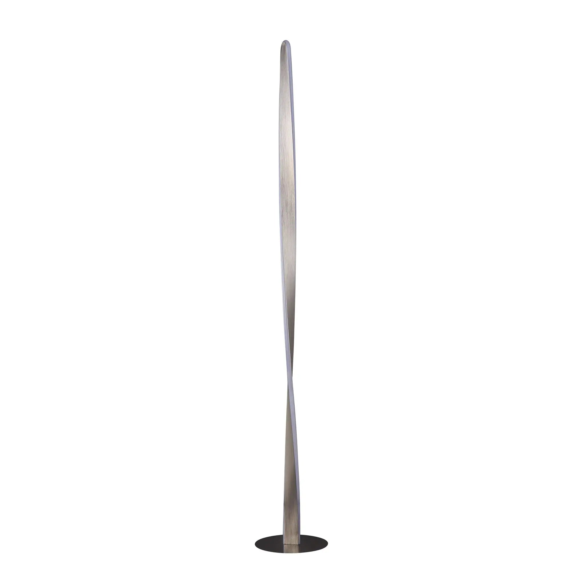 Enhalus Led Floor Lamp - Brushed Chrome Lexi Lighting