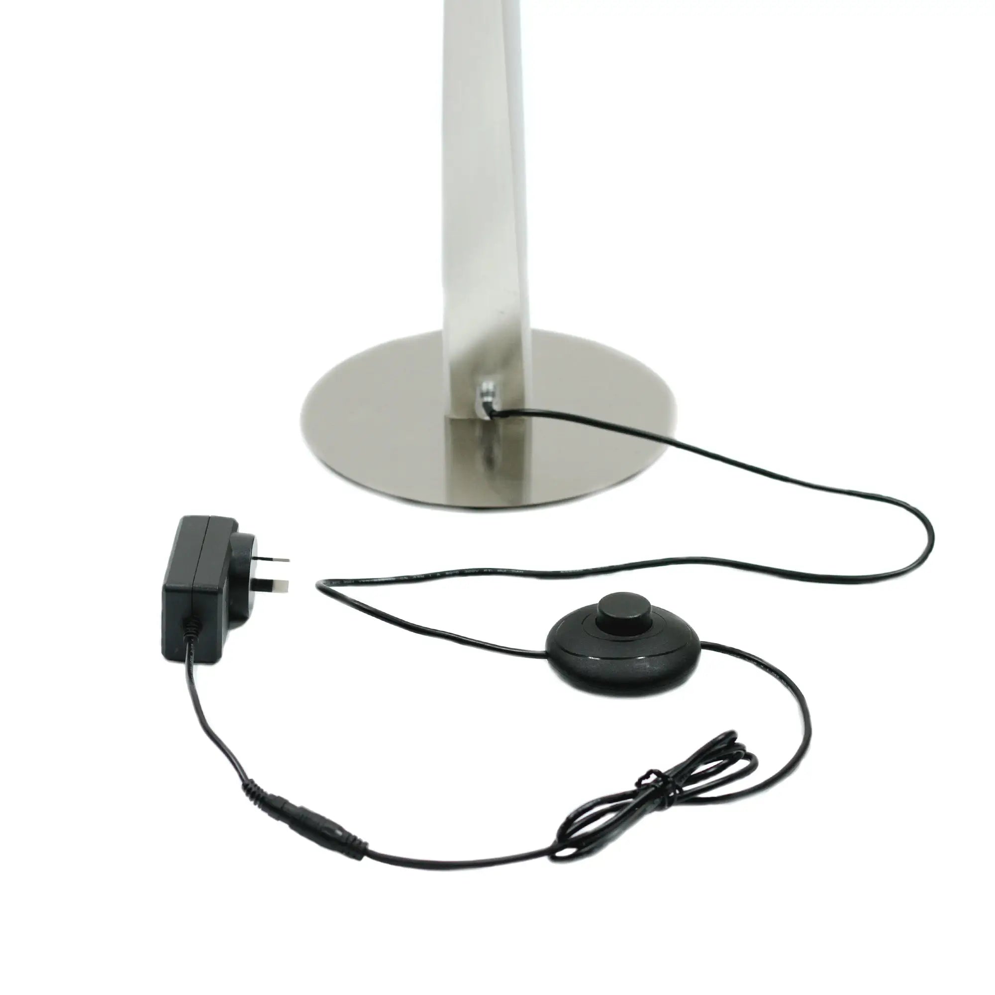 Enhalus Led Floor Lamp - Brushed Chrome Lexi Lighting