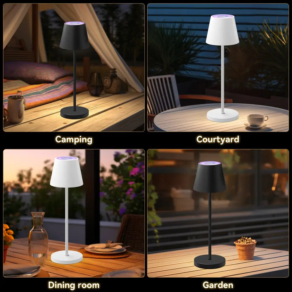 Enoki Portable RGB Table Lamp - Black