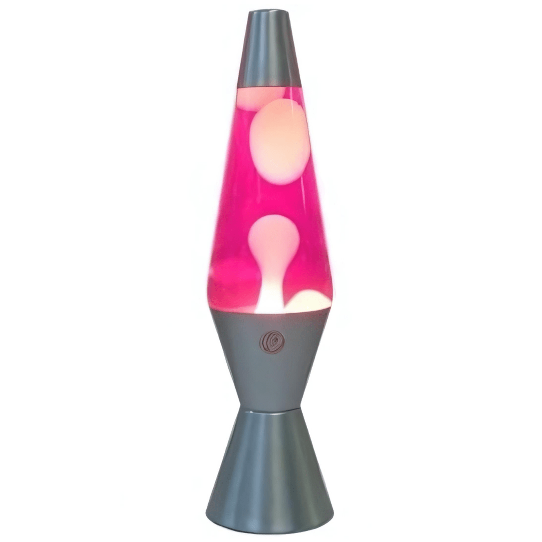 Green Earth Lighting Australia Lava Lamp Lava Lamp Diamond Motion Large 37cm - Pink White KM802J