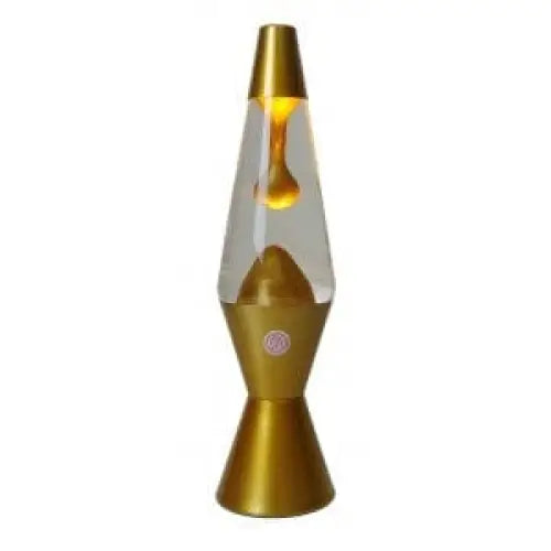 EOE Special Effects Lighting Metallic Gold Lava Lamp KM802N5
