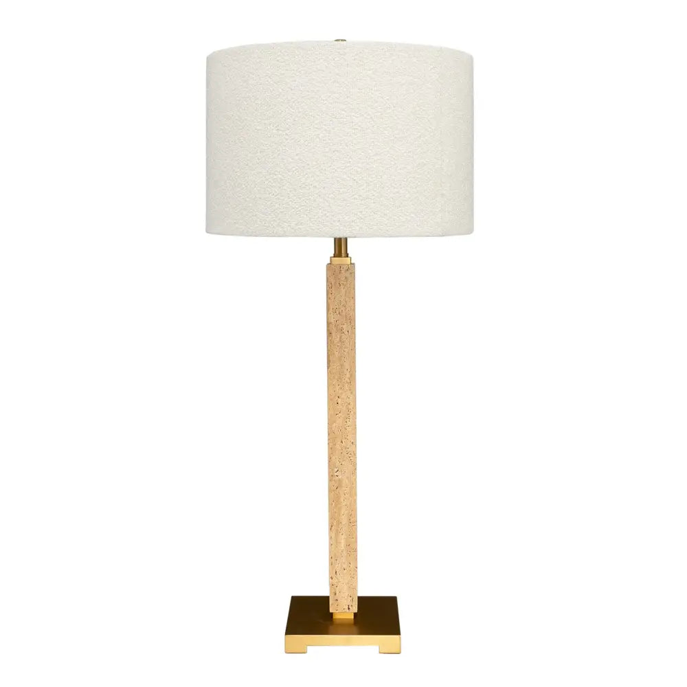 Green Earth Lighting Australia Table Lamp Essex Marble Table Lamp - Natural B12449