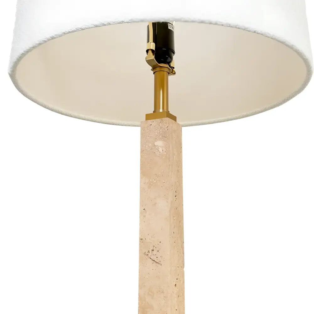 Green Earth Lighting Australia Table Lamp Essex Marble Table Lamp - Natural B12449