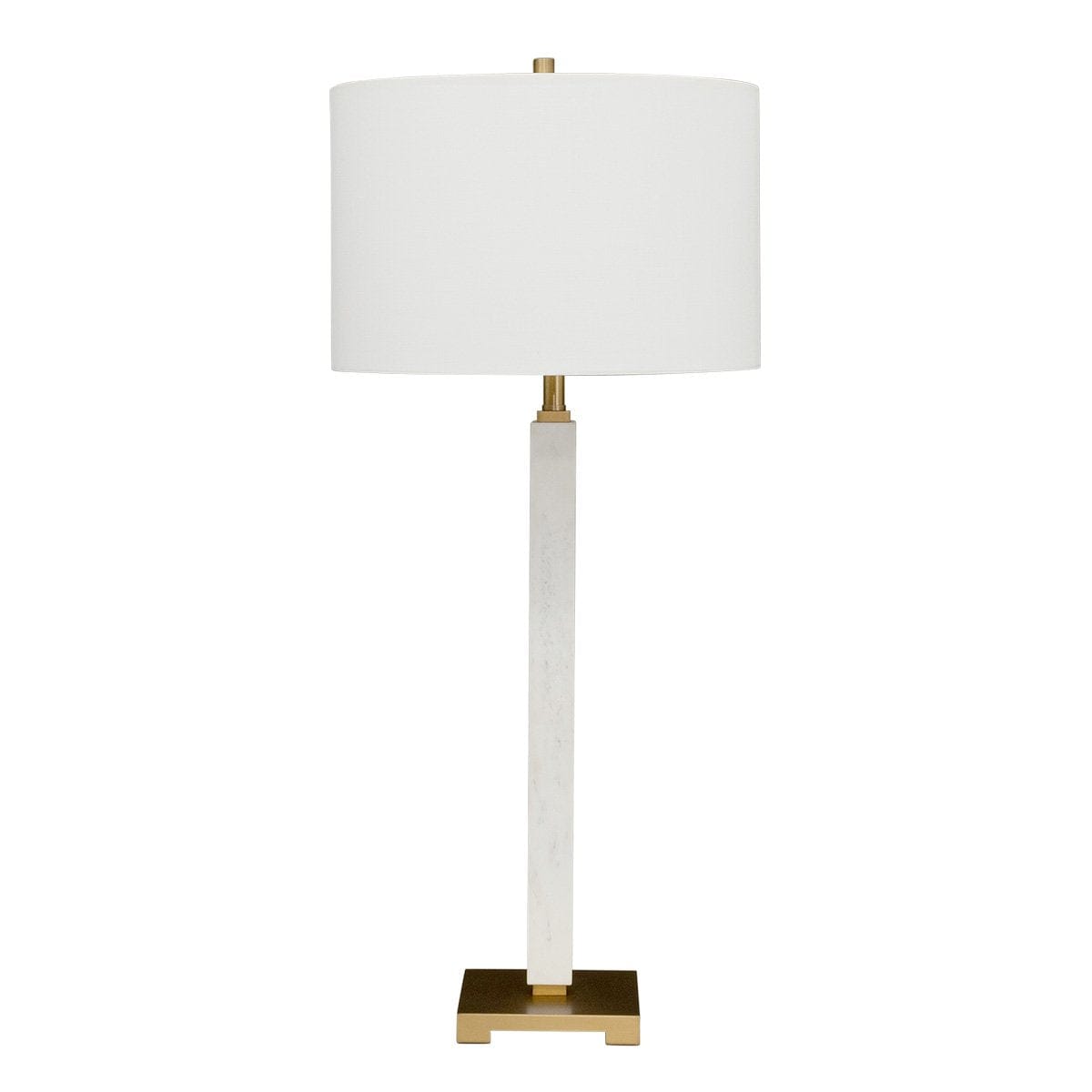 Green Earth Lighting Australia Table Lamp Essex Marble Table Lamp - White B12450