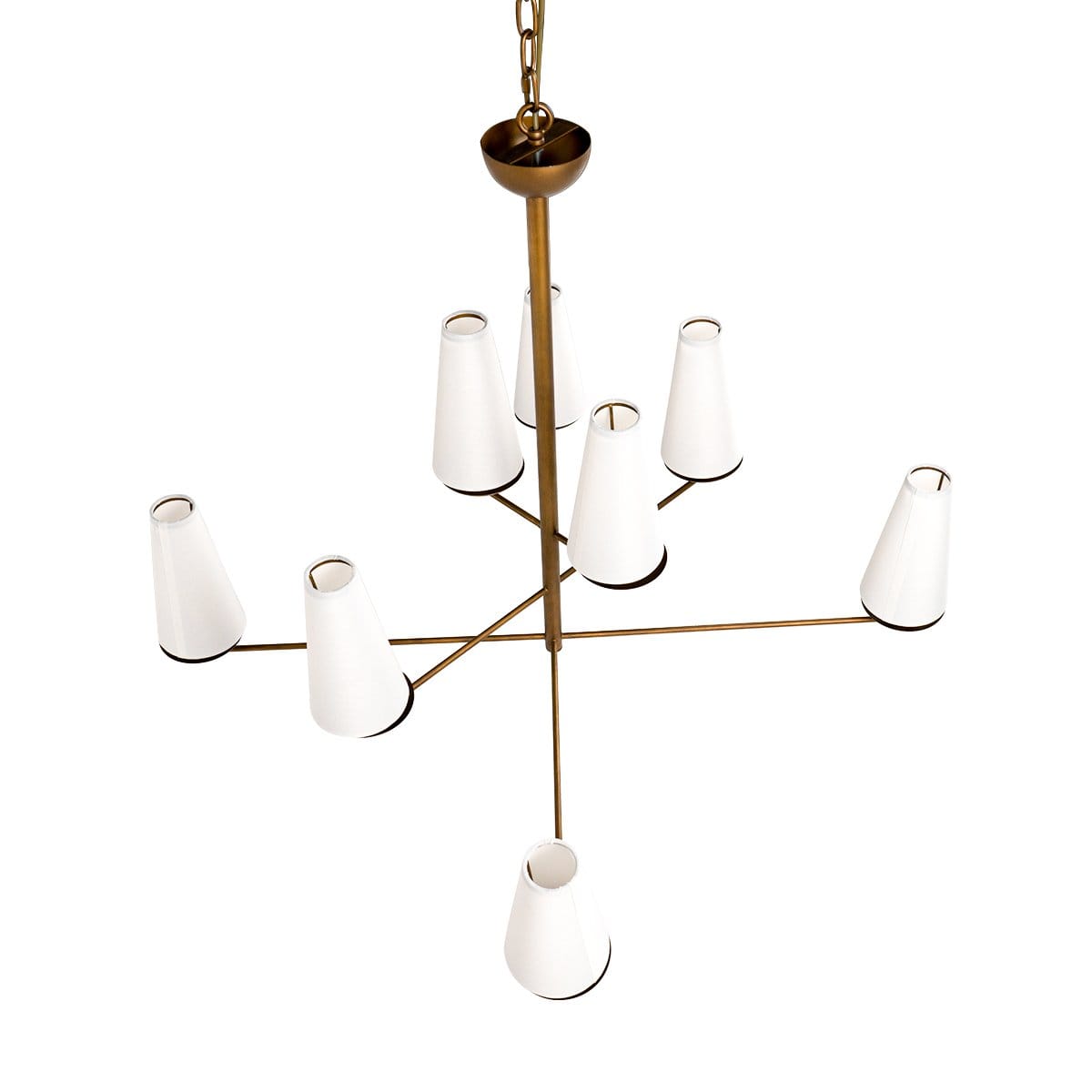 Green Earth Lighting Australia Home & Garden > Lighting Esther Antique Gold 8 Light Chandelier 20784