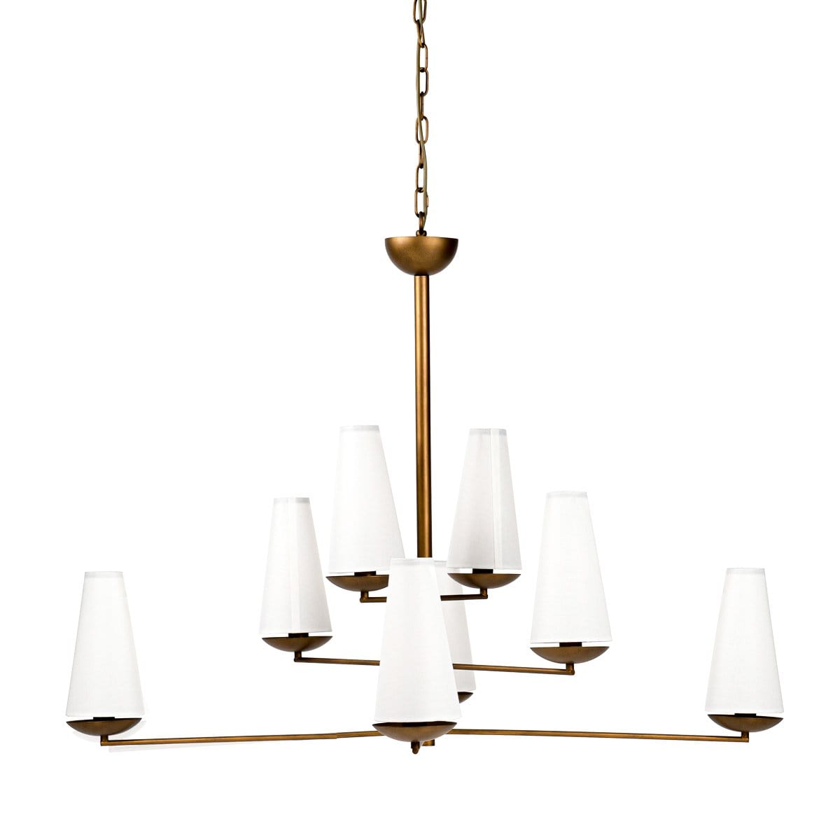 Green Earth Lighting Australia Home & Garden > Lighting Esther Antique Gold 8 Light Chandelier 20784