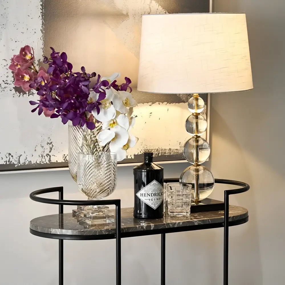 CAFE LIGHTING & LIVING Table Lamp Gabrielle Crystal Table Lamp B11757