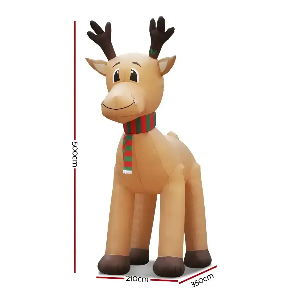Gigantic Christmas Inflatable Reindeer Decorations