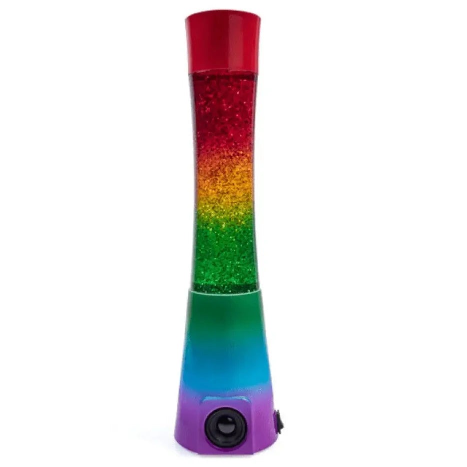 MDI Lava Lamp Rainbow Glitter Lamp Bluetooth Speaker KLS-GLS/RB