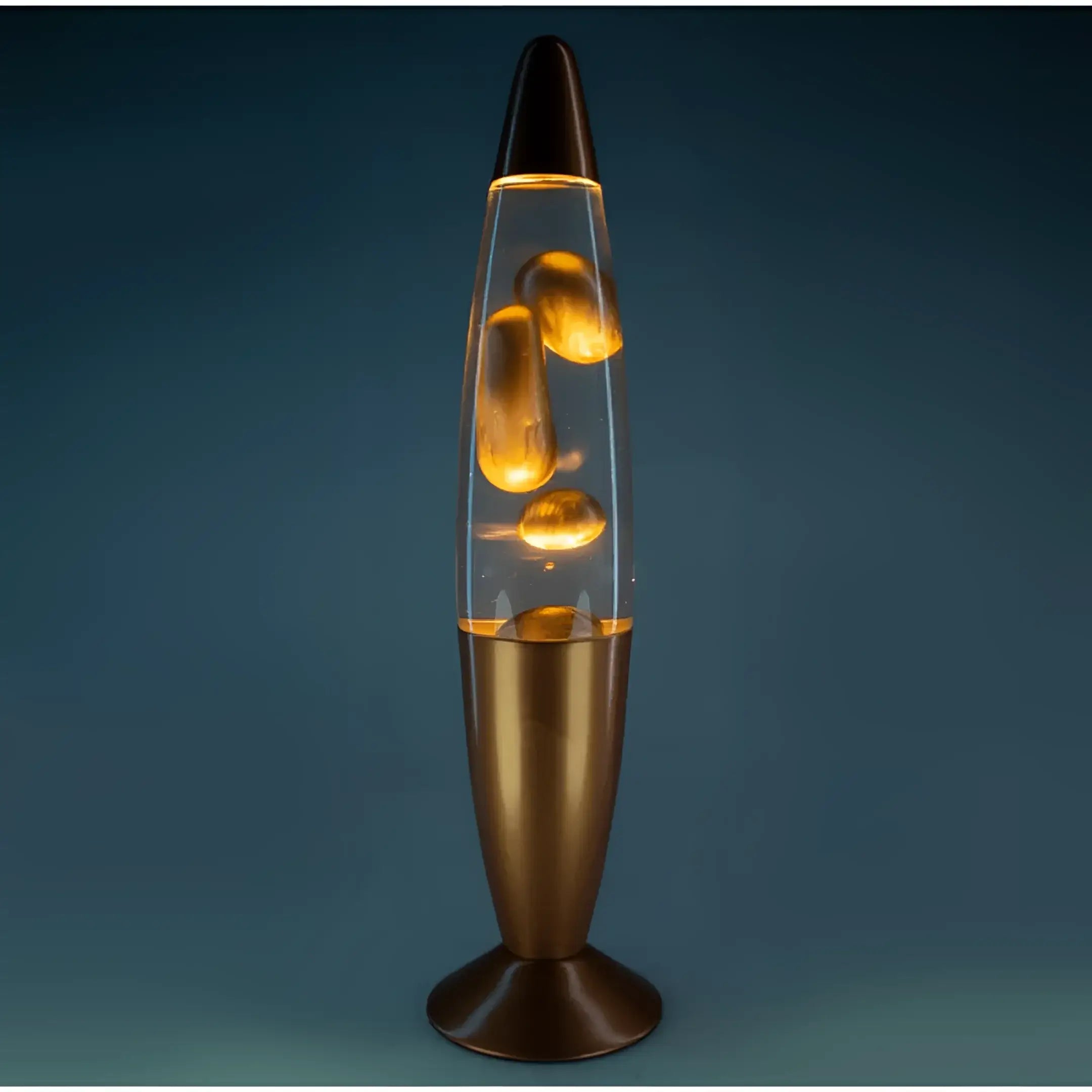 MDI Lava Lamp Gold Metallic Lava Lamps KLS-MML/GO