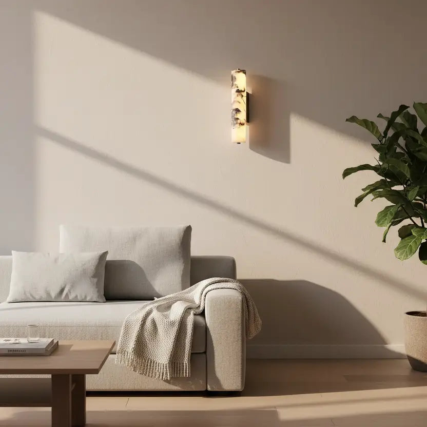 Granada Spanish marble wall light