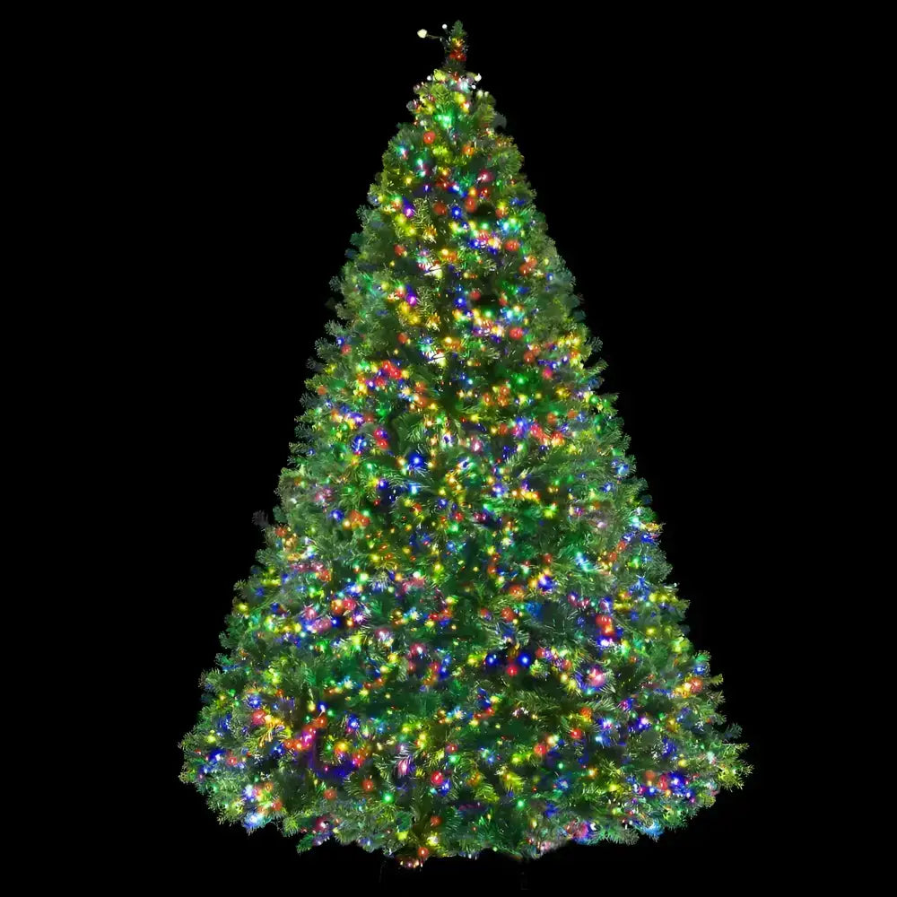 2.4m Led 8 Light Mode Multi Colour Christmas Tree
