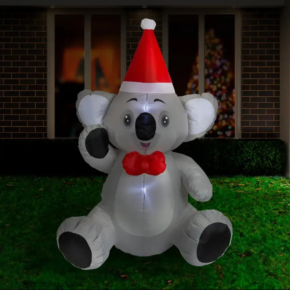 1.5m Sitting Koala Christmas Inflatable Green Earth