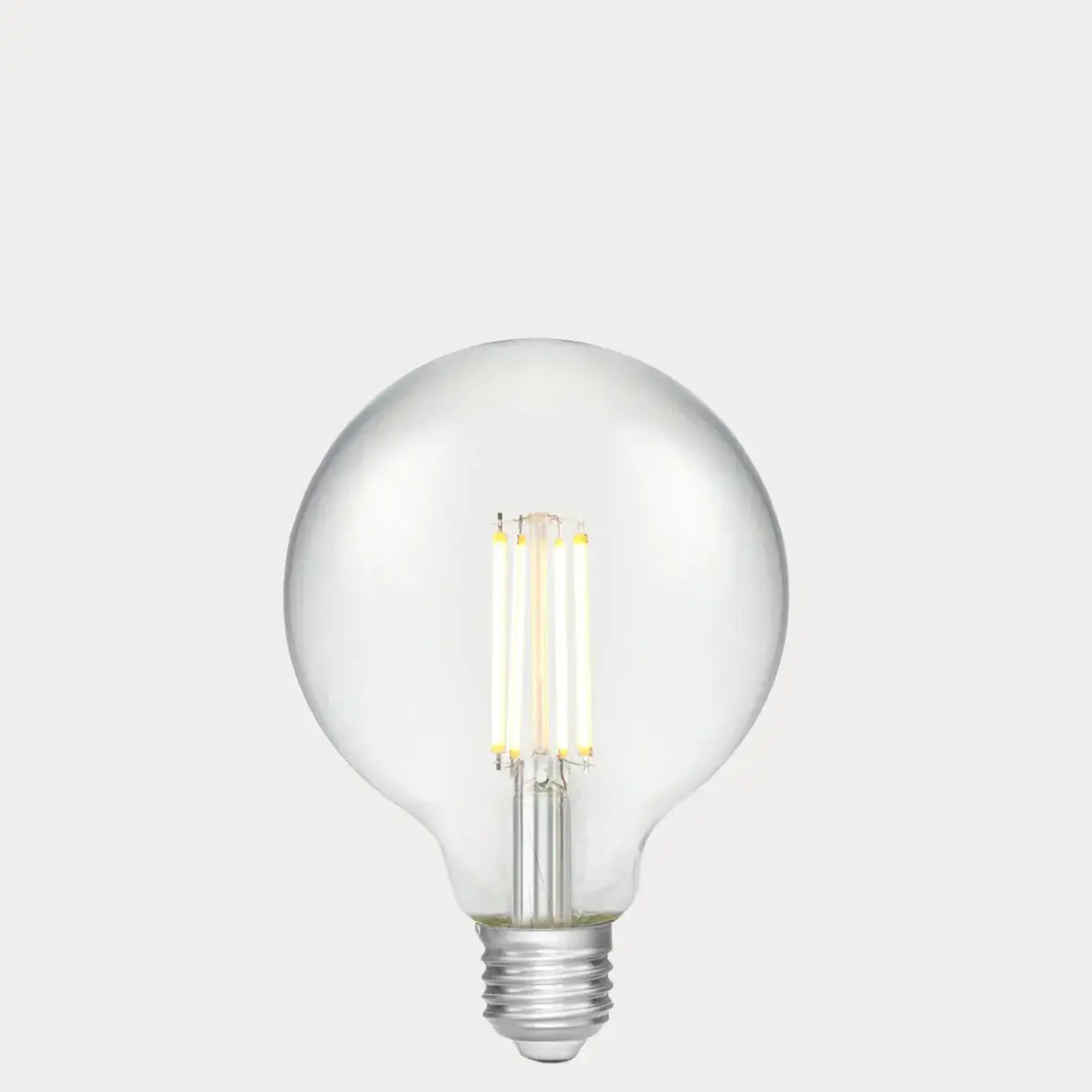 7.2W LED Dimmable G95 Filament Globe E27 Warm White | Clear