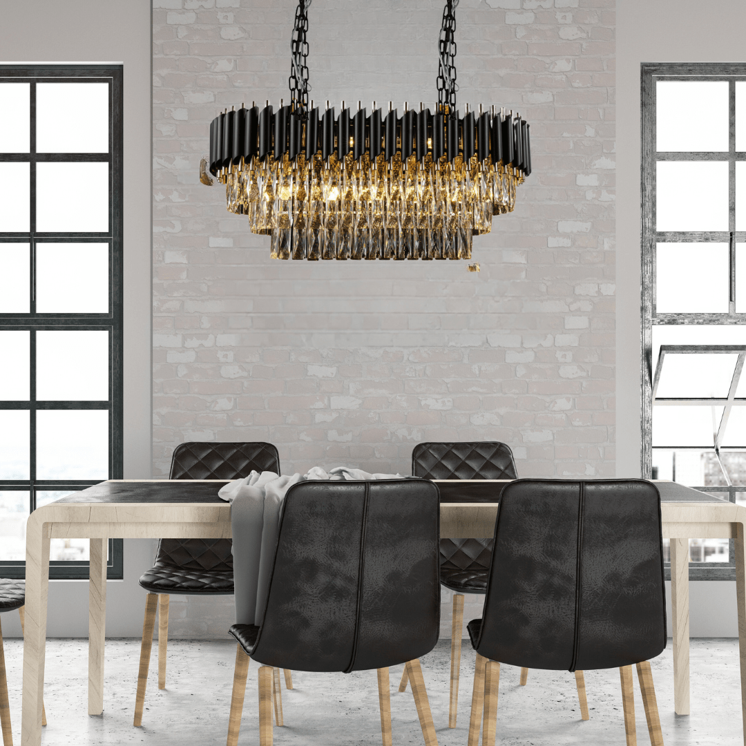 Green Earth Lighting Australia Chandeliers DARIOUS 12 Light Crystal Chandelier KENSINGTON