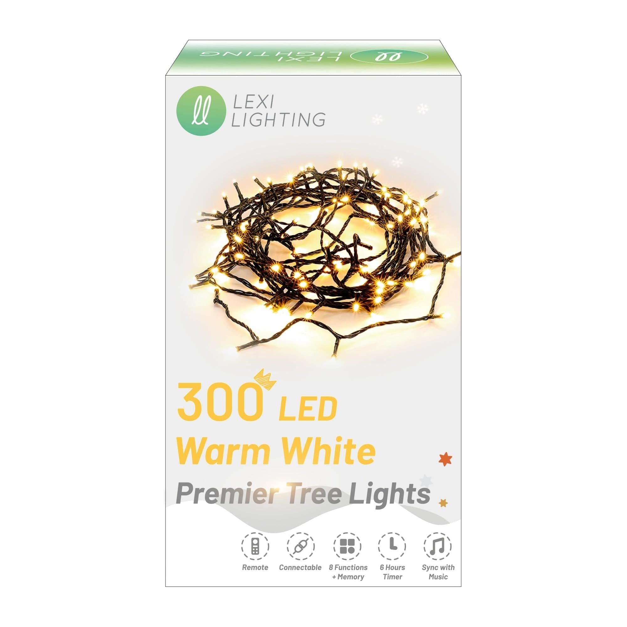 Green Earth Lighting Australia String Light 300/500 LED Connectable Premier Tree Light