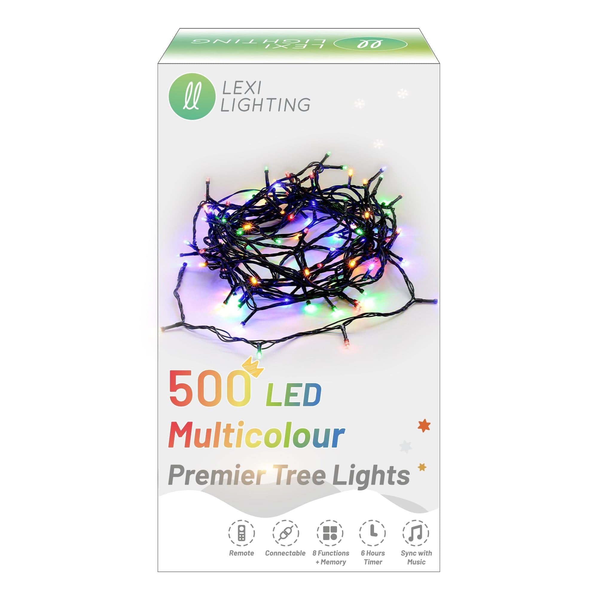 Green Earth Lighting Australia String Light Multicolour / 300 LED 300 Multi-Colour LED Connectable Premier Tree Light LLS300M