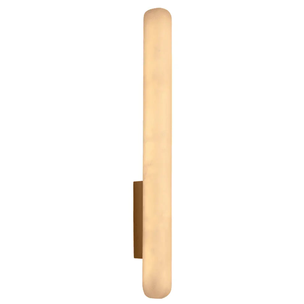 Belle Brass Alabaster Stone Spanish Marble Wall Light