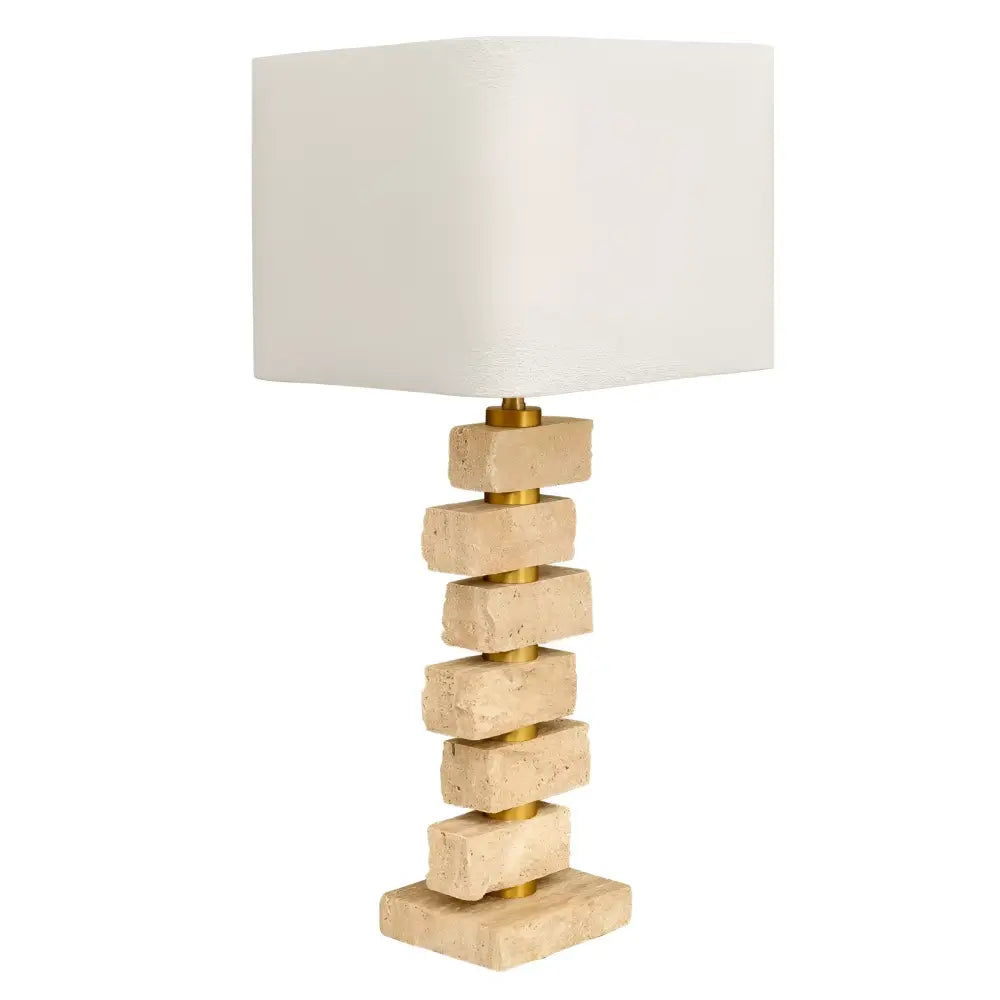 Green Earth Lighting Australia Table Lamp Hamburg Marble Table Lamp - Natural B12448