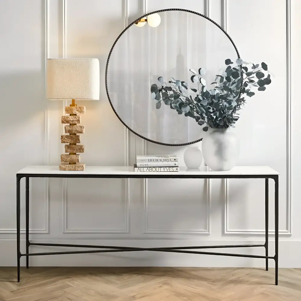Green Earth Lighting Australia Table Lamp Hamburg Marble Table Lamp - Natural B12448