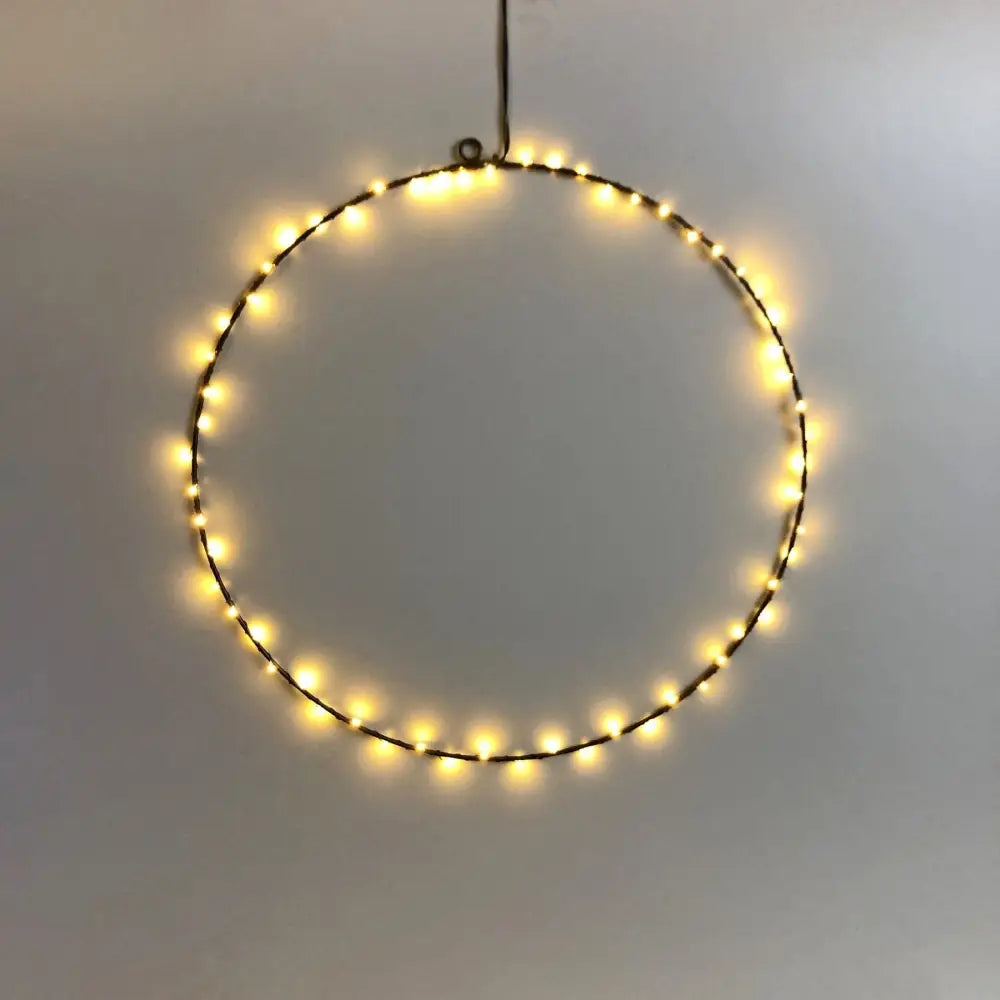 Lexi Lighting Christmas Ceiling&Wall Decoration Hanging Ring with Dual Colour LED - 2 Size Options